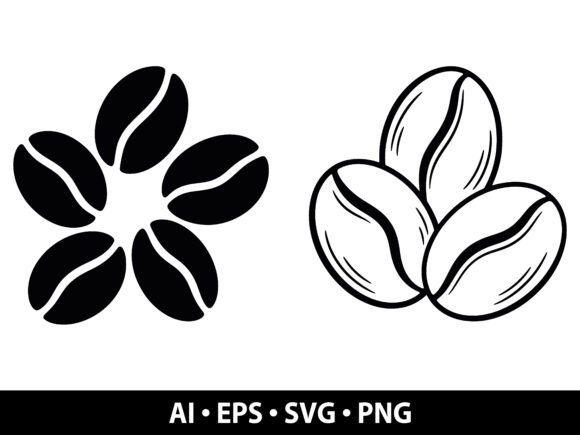 Elevating Creative Projects with a Premium Coffee Bean SVG Bundle