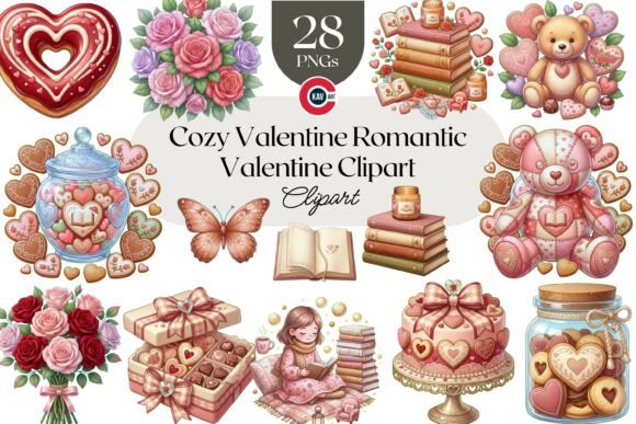 Evaluating Cozy Valentine Romantic Clipart for Modern Creative Projects