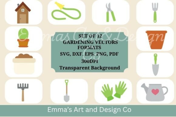 Grow Your Creative Business with a Gardening Tools SVG Bundle