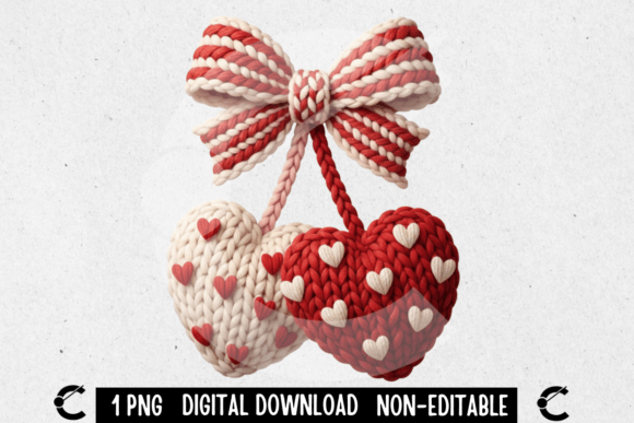 Integrating Faux Yarn Valentine Coquette Heart Bow Designs into Modern Digital and Physical Crafts
