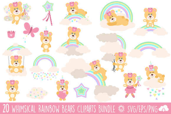 Strategic Design Decisions: Leveraging the Magical Fairy Bears Rainbows Bundle for Brand and Product Success