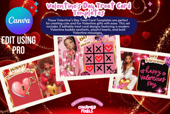 Valentine's Day Treat Card Templates: The Easy Way to Create Modern, Custom Gifts