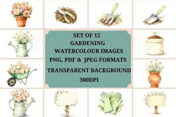 Watercolor Garden Clipart Set: A Guide to Choosing and Using Soft Botanical Art